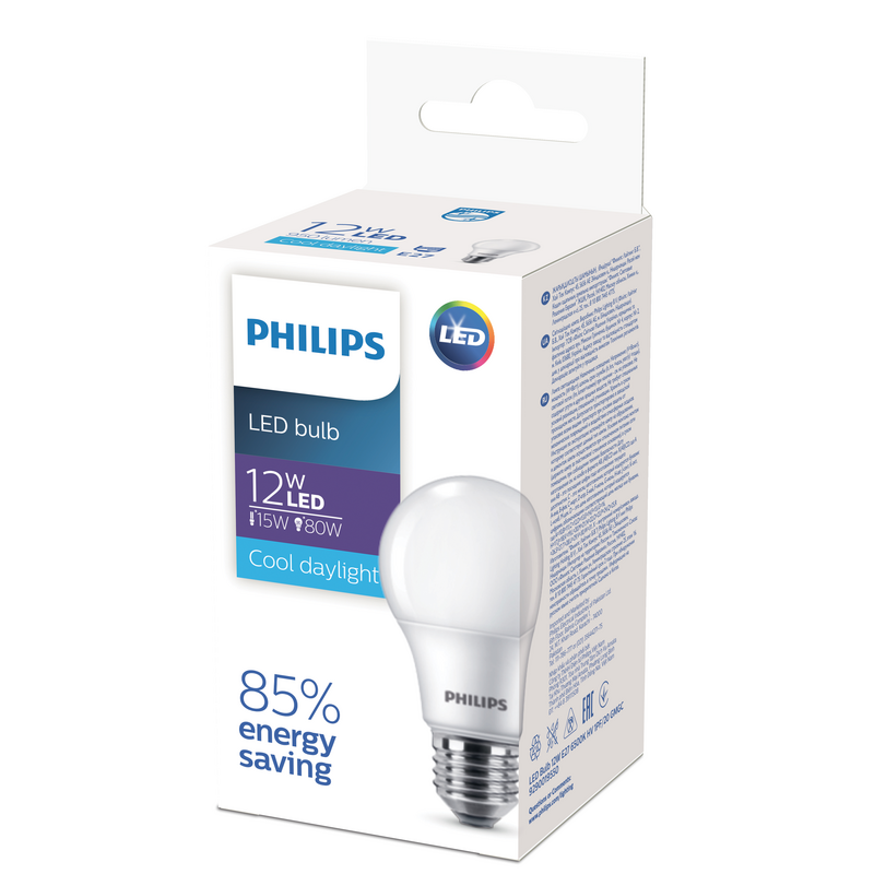Лампа світлодіодна Philips (8718699639754) 12Вт, E27, 6500K